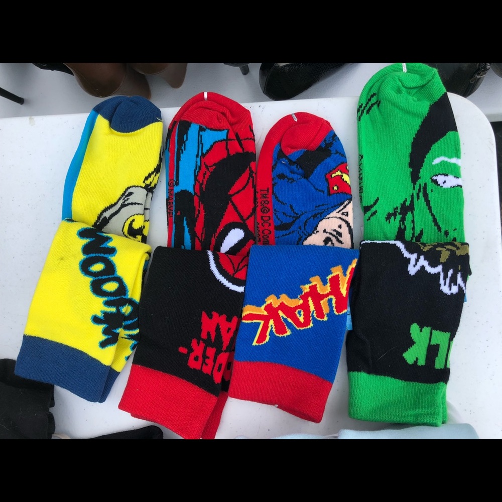 Marvel socks - 4 pairs!